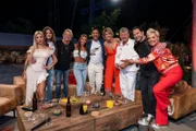 v.l.: Marie Reim, Julian Reim, Matthias Reim, Sarah Engels, Eko Fresh, Anna-MarieaZimmermann, Semino Rossi, Bülent Ceylan, Inka Bause