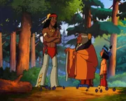 Hastiges Eichhörnchen, Stiller Fels und Yakari