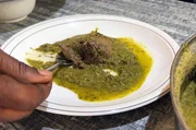 In Ruanda gibt es Jeanines Rindfleischragout.