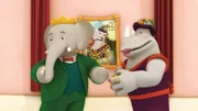 Babar gibt den Dank von Lady Rataxes weiter an Badou.