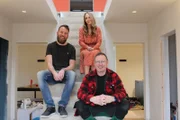 V.l. Andy, Caz und Mark Millar