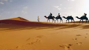 Kameltour durch die W&uuml;ste Erg Chebbi.