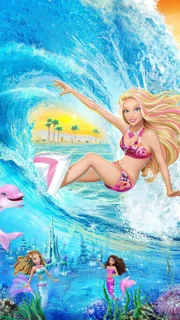 Barbie spielt die Surferin Meliah, die eines Tages erfährt, dass sie in Wirklichkeit eine Meerjungfrau ist.