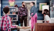 (v.li.): Miles Brown (Jack Johnson), Anthony Anderson (Andre ‚Dre‘ Johnson), Tracee Ellis Ross (Rainbow ‚Bow‘ Johnson), Marsai Martin (Diane Johnson).