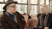 Wim Wenders und Erika Pluhar während Dreharbeiten zu Wim Wenders "Desperado".
