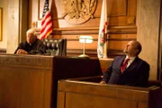 Adolf (Robet Riechel) in court with Judge (Donald Monroe).