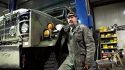 Mechaniker in der Pause