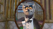 King Julien möchte im Dschungel gutes Benehmen und Etiquette einführen. Dafür fängt er bei sich selbst an.