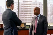 (v.li.): Ben Shenkman (Roger Gunn), Michael Beach (Douglas Delap). (v.li.): Ben Shenkman (Roger Gunn), Michael Beach (Douglas Delap).