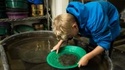 Luke Pomrenke panning.