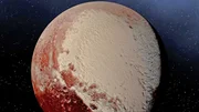 Zwergplanet Pluto liegt am Rande unseres Sonnensystems.