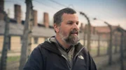 Pawel Sawicki in der Gedenkstätte und Museum Auschwitz in Oświęcim, Polen.