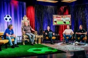 v.li.: Peter Moizi, Herbert Prohaska, Christoph Grissemann, Alex Kristan, Gernot Kulis.
