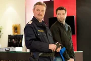 Im Bild (v.li.): Kroisleitner (Ferry Öllinger), Lukas Roither  (Jakob Seeböck).