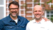 Tarik Rose und Bio-Bäckermeister Dirk Öllerich vom Hof Klostersee.