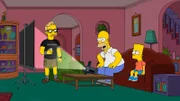 (v.l.n.r.) Warburton Parker; Homer; Bart