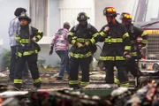 Explosion in einem Wohnviertel