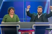 Bereit zum Mitraten? Beim SWR Wissensquiz "Meister des Alltags" gehen heute Comedienne Meltem Kaptan und Schauspieler Antoine Monot Jr. als Rateteam an den Start. Den Gewinn spendet "Meister des Alltags" einem guten Zweck.