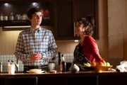 Dr. Shaun Murphy (Freddie Highmore) und Lea Dilallo (Paige Spara)