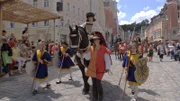 Das historiche Tänzelfest in Kaufbeuren ist Bayerns größtes Kinderfest.