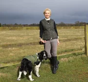Anne and dog Noah