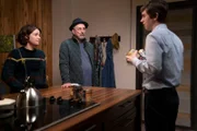 Lea Dilallo (Paige Spara), Dr. Aaron Glassmann (Richard Schiff, l.) und Dr. Shaun Murphy (Freddie Highmore)