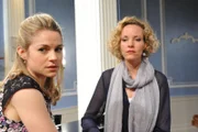 Marlene (Lucy Scherer, l.); Natascha (Melanie Wiegmann, r.)