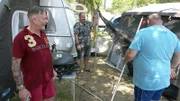 Horst, Sascha, Micha Der größte Campingplatz Europas ist in Italien, aber die meisten Camper kommen aus Deutschland. (Foto: Dauercamper Sascha Fingerhuth und Freunde)