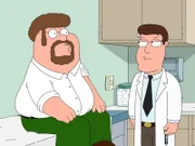 Um zusätzlich etwas Geld zu verdienen, stellt sich Peter (l.) als Versuchskaninchen für Gentests zur Verfügung ...