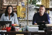 Ein neuer Fall wartet auf Callen (Chris O'Donnell, r.) und Kensi (Daniela Ruah, l.) ...