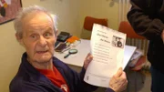 Für den 84-jährigen Sebastian Felsner ist die Essenslieferung fast der einzige soziale Kontakt.