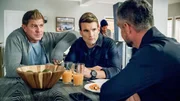 (v.li.): Kenny Johnson (Dominique Luca), Alex Russell (Jim Street), Jay Harrington (David Kay).