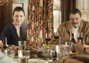 "This Way Out"--  The cast of BLUE BLOODS film the last family dinner of the season.  The third season finale of BLUE BLOODS, will air Friday, May 10 (10:00 – 11:00 PM, ET/PT) on the CBS Television Network.