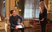 Jamie Reagan (Will Estes, l.); Eddie Reagan (Vanessa Ray, r.)