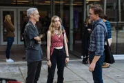 (v.l.n.r.) Roger Frostly (Mat Fraser); Claire Wilkes (Anja Savcic); Professor Phelps (Matt Clarke)