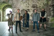 Sam Heughan (2.v.l.) und Graham McTavish