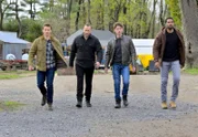 (v.l.n.r.) Jamie Reagan (Will Estes); Danny Reagan (Donnie Wahlberg); Joe Hill (Will Hochman); Tyce Dickson (Shannon Wallace)