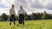 Sam Heughan (l.) und Graham McTavish. Die Verwendung des sendungsbezogenen Materials ist nur mit dem Hinweis und Verlinkung auf TVNOW gestattet.