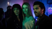 (v.l.n.r.) Elisa Bergman (Shy'm); Veronica Sinclair (Alexandra Lalonde); Roman (Vincent Heneine)