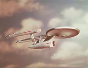 U.S.S Enterprise in space
