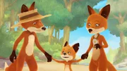 Rosie verbringt einen schönen Tag mit ihren echten Eltern Margret und Bruno.