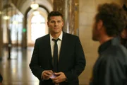 Booth (David Boreanaz, li.) und Hodgins (TJ Thyne)  Die Verwendung des sendungsbezogenen Materials ist nur mit dem Hinweis und Verlinkung auf TVNOW gestattet.; Booth (David Boreanaz, li.) und Hodgins (TJ Thyne)  Die Verwendung des sendungsbezogenen Materials ist nur mit dem Hinweis und Verlinkung auf TVNOW gestattet.