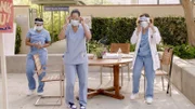 (v.li.): Parminder Nagra (Dr. Smith), Tracee Ellis Ross (Rainbow ‚Bow‘ Johnson), Judy Reyes (Dr. Paul).