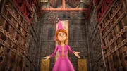 Guinevere versucht, die Unschuld von Arthur und Föhr zu beweisen.