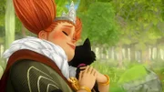Odonette hat sich in Guineveres Katze verliebt.