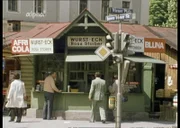 Haltestelle Wiener Platz 1978 - Rosa Stoibers Wurst-Eck.