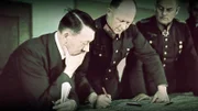 Hitler bei einer Lagebesprechung.