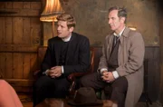 Sidney Chambers (James Norton, l.); Geordie Keating (Robson Green, r.)