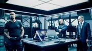 (v.li.): Shemar Moore (Daniel ‚Hondo‘ Harrelson), Jay Harrington (David Kay), Patrick St. Esprit (Robert Hicks).
