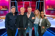 Ratespiel mit Spaß und Schwindel, jeweils montags um 22:00 Uhr im SWR Fernsehen. v.li.: Smudo, Pierre M. Krause, Michael Antwerpes, Kim Fisher und Hadnet Tesfai. Ratespiel mit Spaß und Schwindel, jeweils montags um 22:00 Uhr im SWR Fernsehen. v.li.: Smudo, Pierre M. Krause, Michael Antwerpes, Kim Fisher und Hadnet Tesfai.